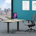 Manual Crank Stand hand control desk Up Steel System Ergonomic Standing Height Adjustable Desk